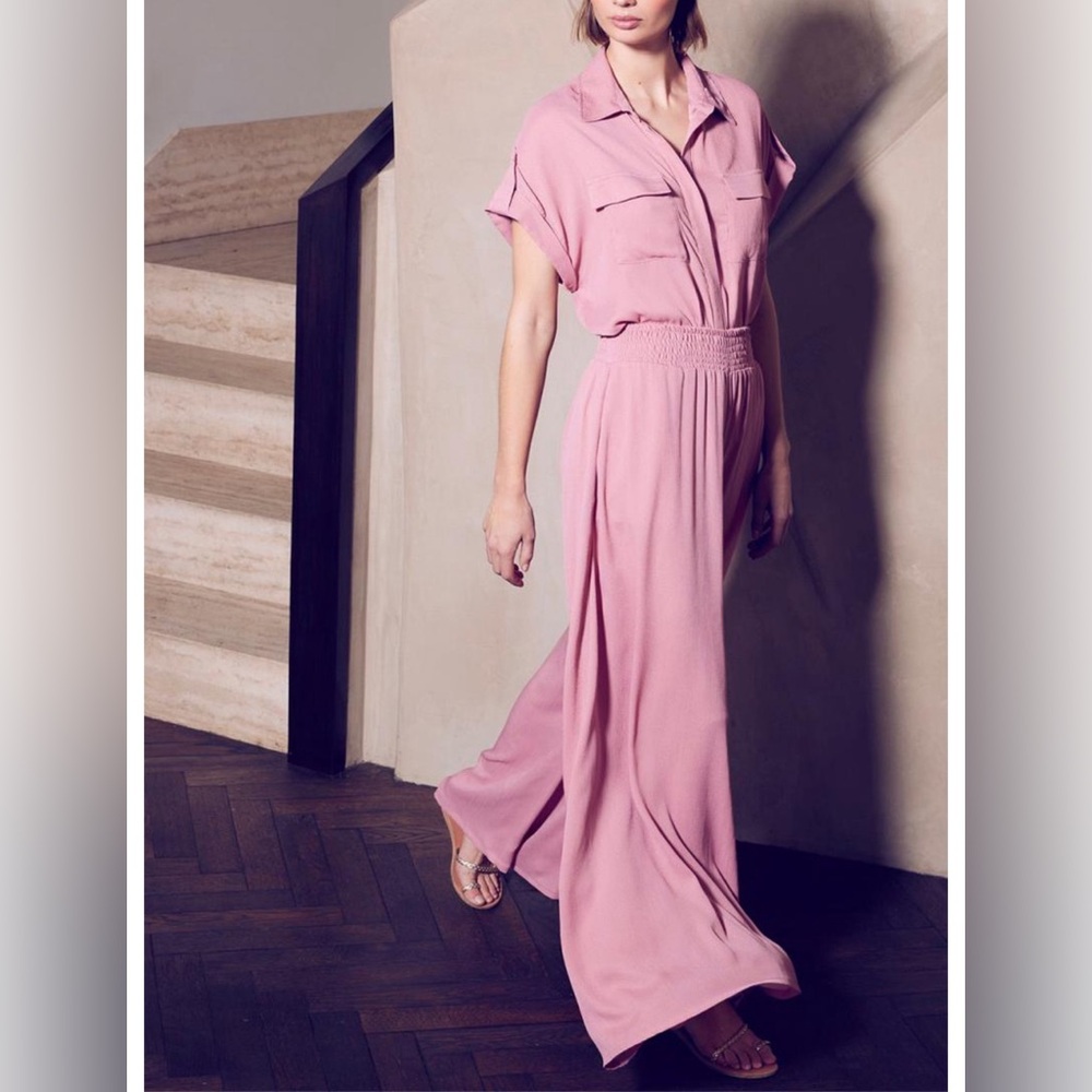 Misa Los Angeles Pilar Pant Mauve size Medium